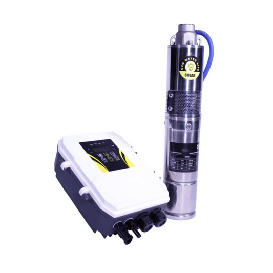 Solar Borehole Pump with Control Box